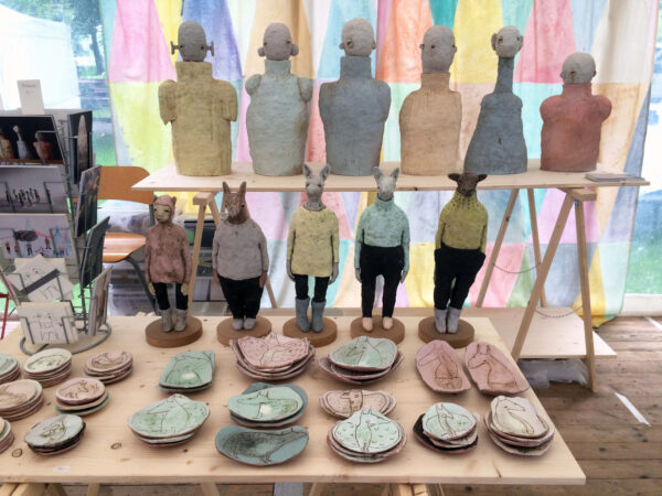 Stand Diessener Töpfermarkt 2019